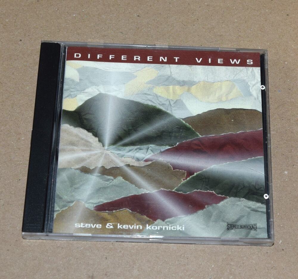 DIFFERENT VIEWS - STEVE & KEVIN KORNICKI - AUDIO CD Rare